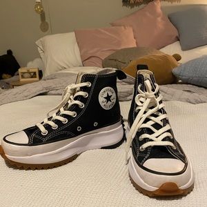 Run Star Hikes Converse Platinum Sneaker